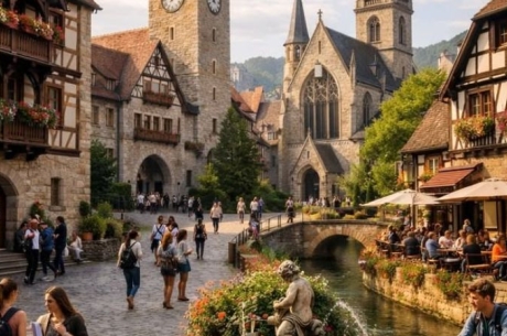 ALSACE FRANSA ALMANYA İSVİÇRE  NOEL PAZARLARI TURU